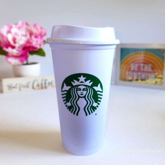 🤍 Starbucks 🥤FIU Campus Collection 16oz Reusable Hot Cups ☆》NWOT《☆ - Picture 4 of 5